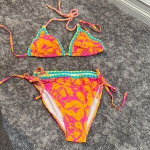 Vibrant Pink and Orange women’s size small